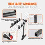 Dviračių laikiklis su kabliu automobiliui iki 70 kg, 4 vnt - Image 5