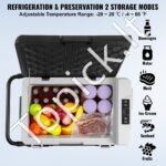 Automobilinis šaldytuvas/šaldiklis 60 L 110/240V AC,12/24V - Image 3