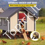 Automatinės vištidės durys  25,4 x 30,5 cm - Image 2