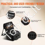 Kosmetikos krepšys su daugybe skyrių ir organizacine sistema - Image 4