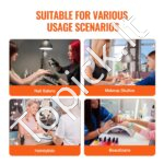 Mobilus kosmetikos lagaminas su ratukais ir išskleidžiama darbo vieta - Image 5