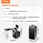 Mobilus kosmetikos lagaminas su ratukais ir išskleidžiama darbo vieta - Image 6