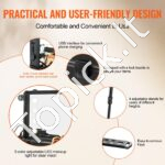 Profesionalus kosmetikos lagaminas su apšviestu veidrodžiu ir užraktu - Image 4