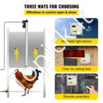 Automatinės vištidės durys  30x30cm - Image 3