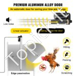 Automatinės vištidės durys  30x30cm - Image 5