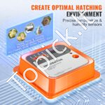 Kiaušinių inkubatorius, automatinis kiaušinių sukimas 12 vnt - Image 3