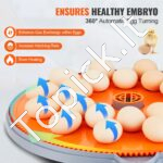 Kiaušinių inkubatorius, automatinis kiaušinių sukimas 24 vnt - Image 3