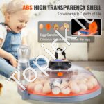 Kiaušinių inkubatorius, automatinis kiaušinių sukimas 48 vnt - Image 4