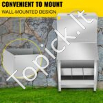 Metalinis maisto tiektuvas/šeryklą paukščiams 14,6 kg - Image 4