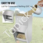 Metalinis maisto tiektuvas/šeryklą paukščiams 14,6 kg - Image 5