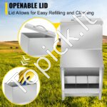 Metalinis maisto tiektuvas/šeryklą paukščiams 14,6 kg - Image 7