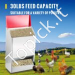 Metalinis maisto tiektuvas/šeryklą paukščiams13,6 kg - Image 2