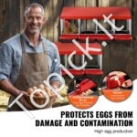 Metalinė 4 skyrių vištų lizdavietė 1060x525x475mm - Image 4