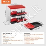 Metalinė 6 skyrių vištų lizdavietė 796x525x790mm - Image 7