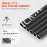 Vėjo varpeliai laukui 1042xØ153mm juodas - Image 5