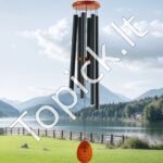 Vėjo varpeliai laukui 1042xØ153mm juodas - Image 8