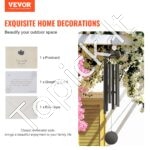 Vėjo varpeliai laukui 1473xØ230mm juodos spalvos - Image 7