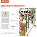 Vėjo varpeliai laukui 1524xØ230mm juodos spalvos - Image 7