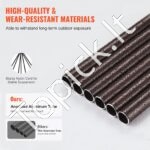 Vėjo varpeliai laukui 1143xØ200mm bronzinis - Image 5