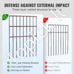 10 dekoratyvinių sodo tvorų rinkinys 44 x 33 cm - Image 2