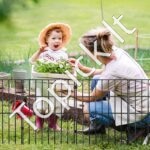 10 dekoratyvinių sodo tvorų rinkinys 44 x 33 cm - Image 7