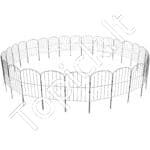 Dekoratyvinė sodo tvora 61x33 cm 28 vnt - Image 8