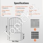 Dekoratyvinė sodo tvora 61x33cm - Image 6