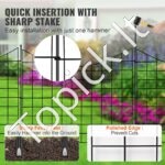 5 Dekoratyvinių sodo tvorų rinkinys 75x93cm - Image 4