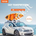 Baidarių stogo bagažinė/laikiklis automobiliams 1 pora - Image 2