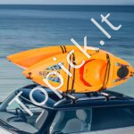 Baidarių stogo bagažinė/laikiklis automobiliams 2 poros - Image 7