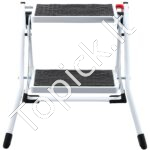 2 žingsnių pakopa/kopėčios 500x480x450mm 150kg - Image 8