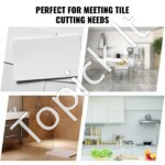 Profesionalus plytelių pjoviklis, 1,2 m, dvigubas bėgis, 4-15 mm storis. - Image 3