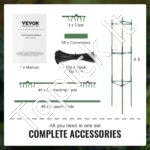 Daržovių/vaisių palaikymo narvai 4 vnt 160cm - Image 5