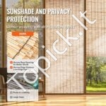 Nendrių tvora kraštovaizdžio apželdinimui 5x1,7m 1 vnt - Image 2