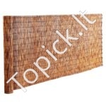 Nendrių tvora kraštovaizdžio apželdinimui 5x1,2m 1 vnt rudos spalvos - Image 8