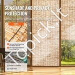 Nendrių tvora kraštovaizdžio apželdinimui 3x1m 1 vnt - Image 2