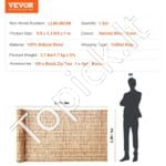 Nendrių tvora kraštovaizdžio apželdinimui 3x1m 1 vnt - Image 6