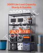 Sandėliavimo lentynos 5 pakopų 1360 kg 508x1219,2x1828,8mm - Image 2