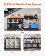 Sandėliavimo lentynos 5 pakopų 1360 kg 508x1219,2x1828,8mm - Image 4