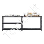 Sandėliavimo lentynos 5 pakopų 1360 kg 508x1219,2x1828,8mm - Image 9