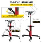 Variklių/pavarų dėžės hidraulinis domkratas 600 kg  85-170 cm - Image 3