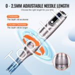 Elektrinis mikroadatinis Dermapen rašiklis (6 greičiai, 12 adatų) - Image 4