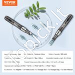 Elektrinis Dermapen mikroadatinis rašiklis (6 greičiai) su 6 adatom 0-2,5 mm - Image 7