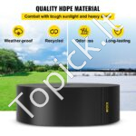 HDPE Kraštovaizdžio apvadai sodui/gėlynui 45,7 m x 25,4 cm - Image 4