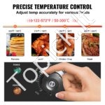 Elektrinė kepsninė 3000W, nerūdijantis plienas, 54x30x1 cm - Image 6