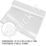 Šiltnamio polietileno plėvelė 4,9 x 7,6 m , 0,15 mm - Image 8