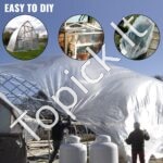 Šiltnamio polietileno plėvelė 6 x 8,5 m , 0,15 mm - Image 6