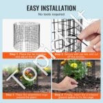 Augalų narvai apsaugai nuo gyvūnų φ 320x355mm 6 vnt - Image 4