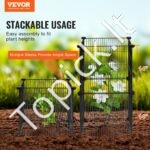 Augalų narvai apsaugai nuo gyvūnų 390x390x365mm 5 vnt - Image 2