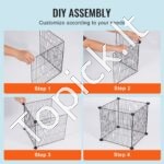 Augalų narvai apsaugai nuo gyvūnų 390x390x365mm 5 vnt - Image 4